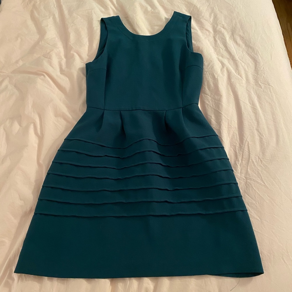 Madewell Midnight dress—dark spruce